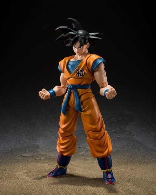 FIGURA S.H. FIGUARTS SON GOKU SUPER HERO 14 CM DRAGON BALL