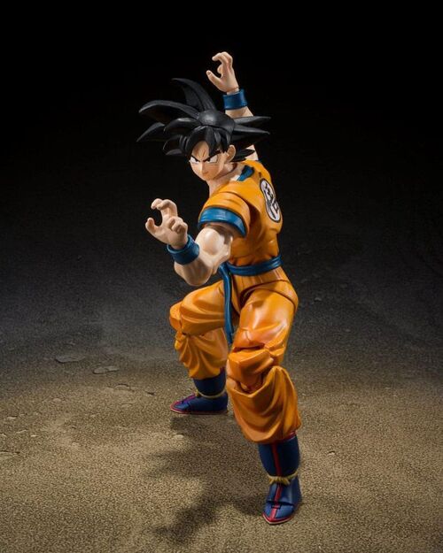 FIGURA S.H. FIGUARTS SON GOKU SUPER HERO 14 CM DRAGON BALL