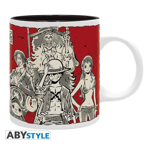 TAZA ONE PIECE LUFFY`S CREW JAPANESE STYLE