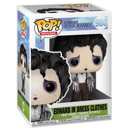 EDUARDO MANOSTIJERAS POP! MOVIES VINYL FIGURA EDWARD IN DRESS CLOTHES 9 CM