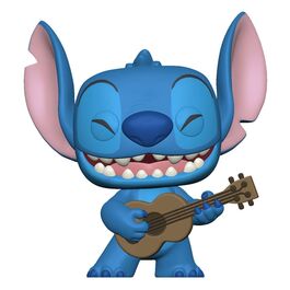 LILO & STITCH POP! DISNEY VINYL FIGURA STITCH W/UKELELE 9 CM