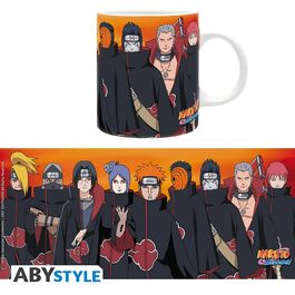 TAZA 320 ML NARUTO SHIPPUDEN - AKATSUKI