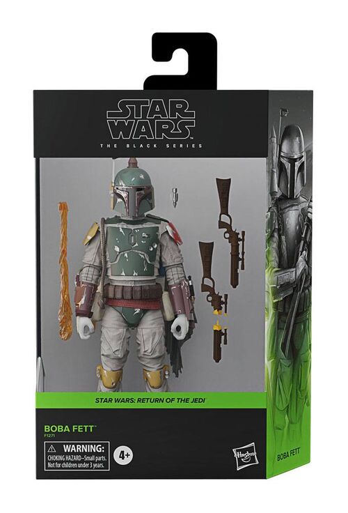 STAR WARS EPISODE VI BLACK SERIES FIGURA DELUXE 2021 BOBA FETT 15 CM