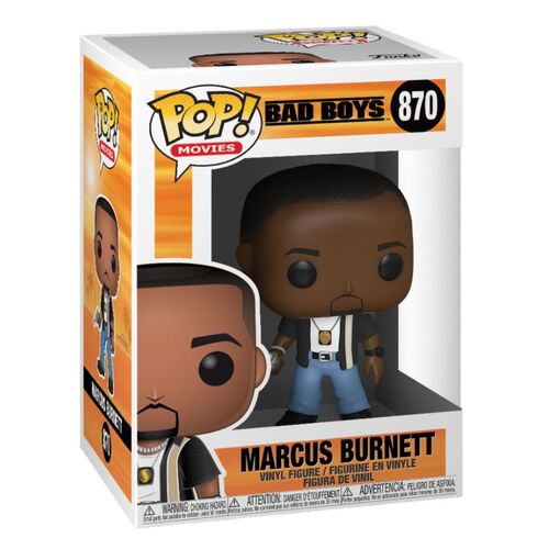 BAD BOYS POP! MOVIES VINYL FIGURA MARCUS BURNETT 9 CM