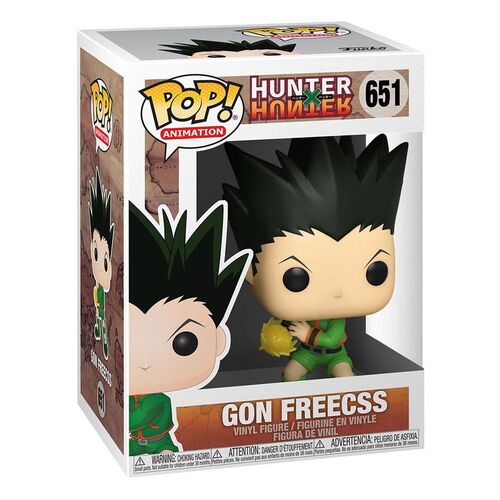 HUNTER X HUNTER FIGURA POP! ANIMATION VINYL GON FREECSS JAJANKEN 9 CM